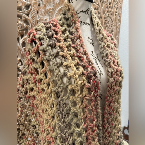 Handmade Crochet Scarf- 15”Wx56”L - Picture 6 of 12